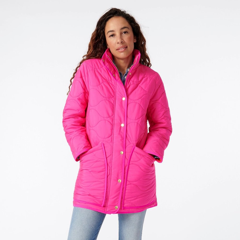 Quilted Cocoon Puffer Primaloft Jacket Coat PXS PXXS Petite XS 0P 00 AQ470